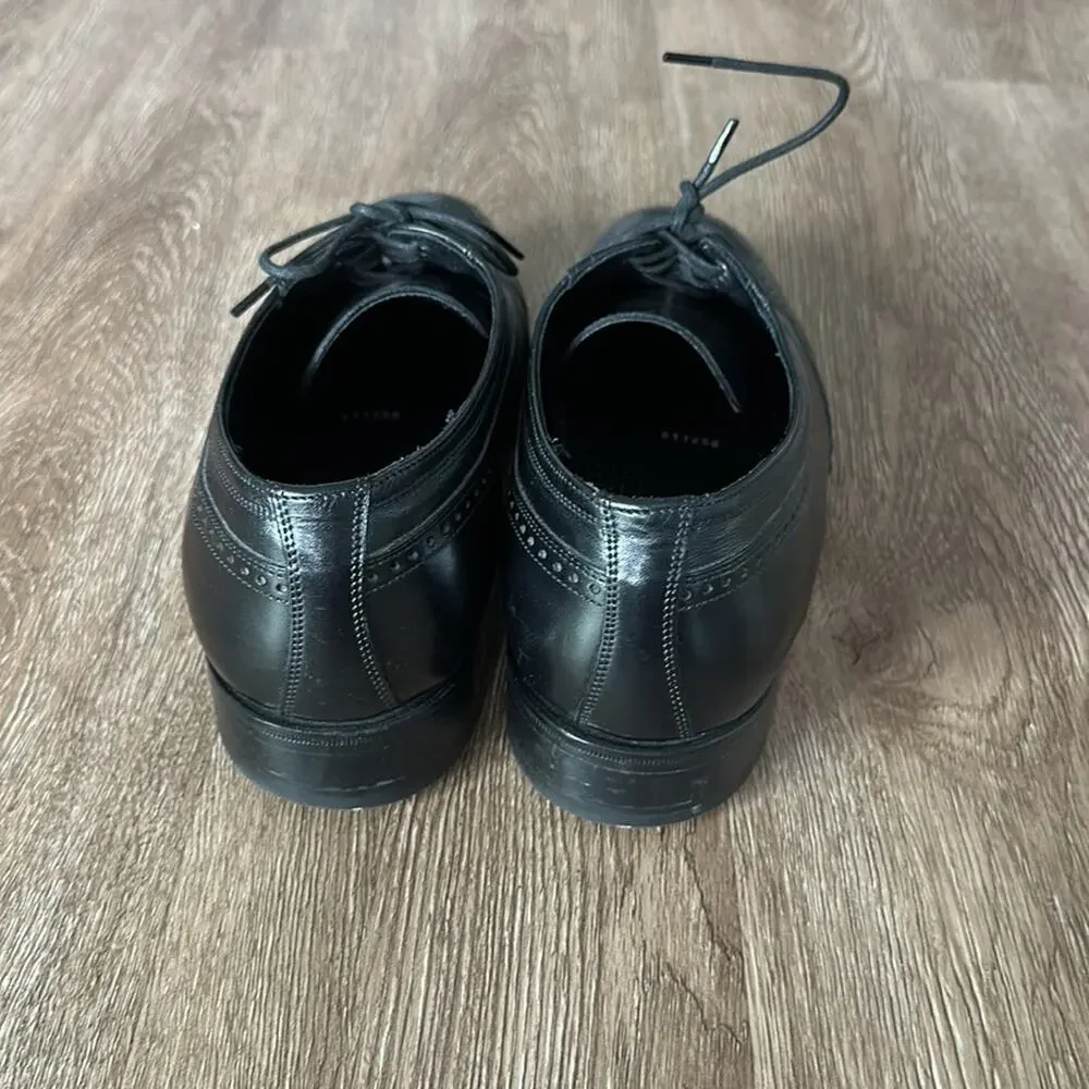 Florsheim Wingtip‎ Oxford Dress Shoes Black Men’s 9.5 3E Extra Wide